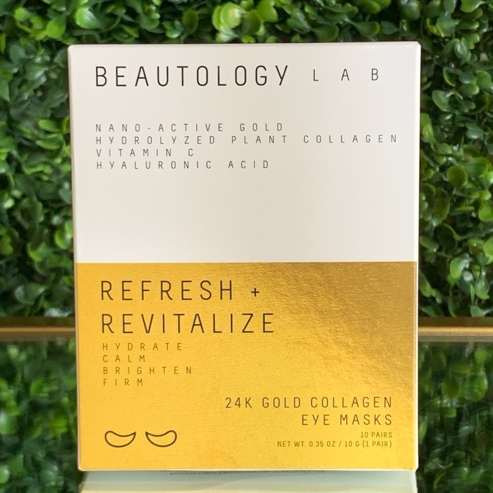 BEAUTYOLOGY Lab 24K Gold Collagen Eye Masks | NEW | 10 Pack - Picture 10 of 14
